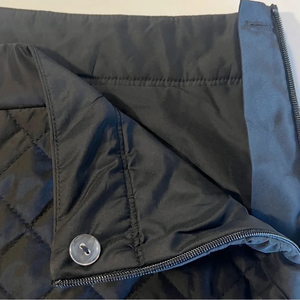 •& OTHER STORIES• Black Flared Quilted Trousers Pant Size 12‎ - Picture 8 of 11
